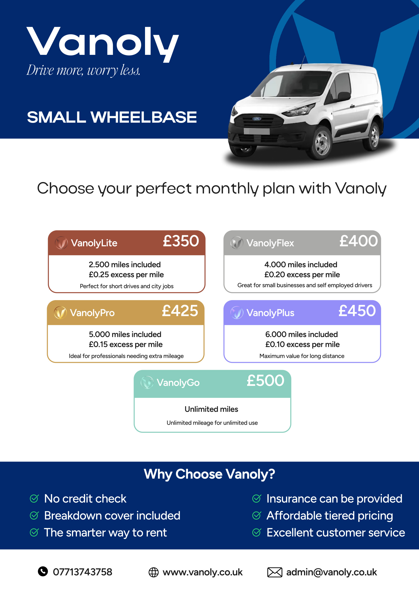 A5 - Small Wheelbase - Vanoly