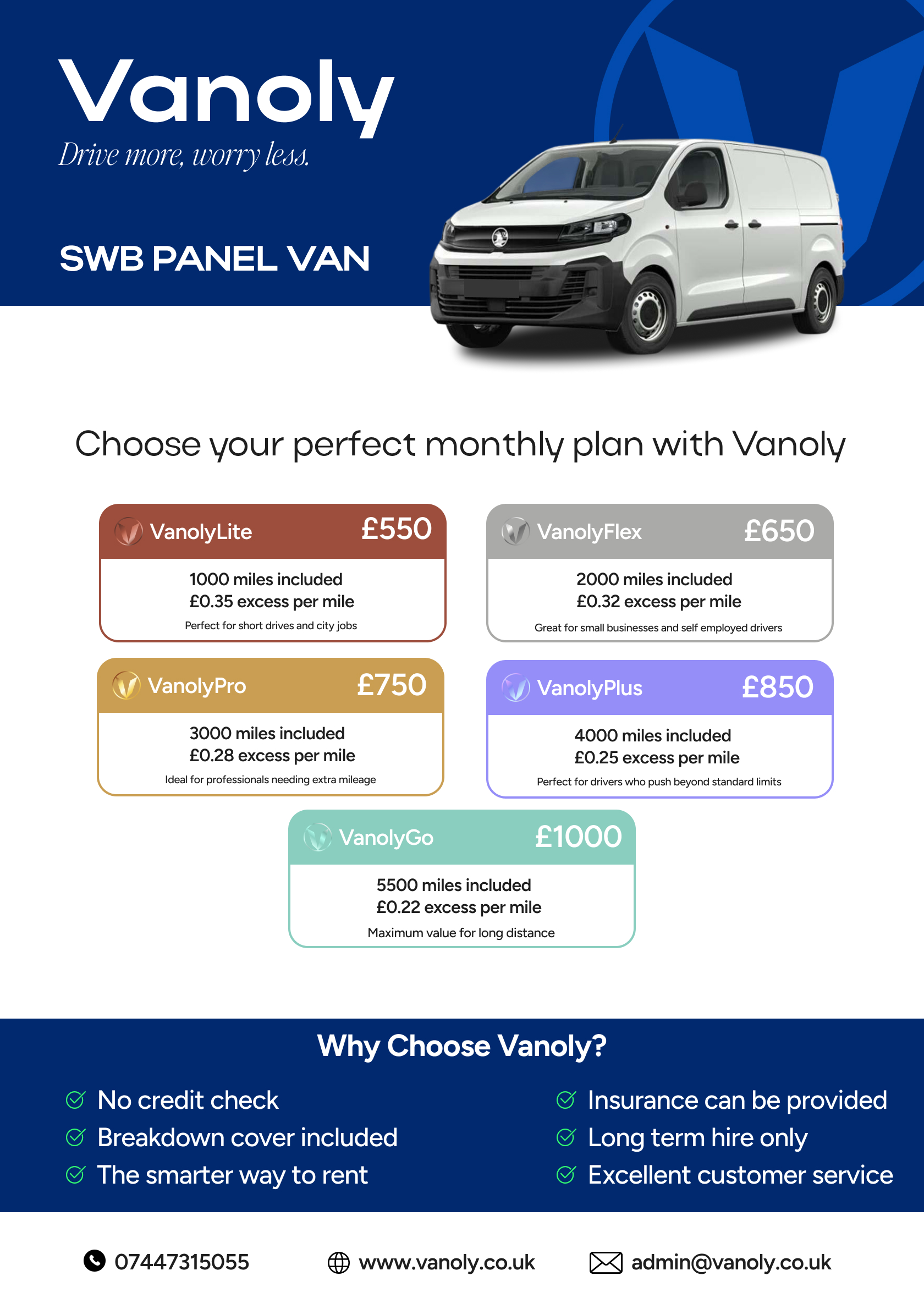 A5 - Small Wheelbase - Vanoly